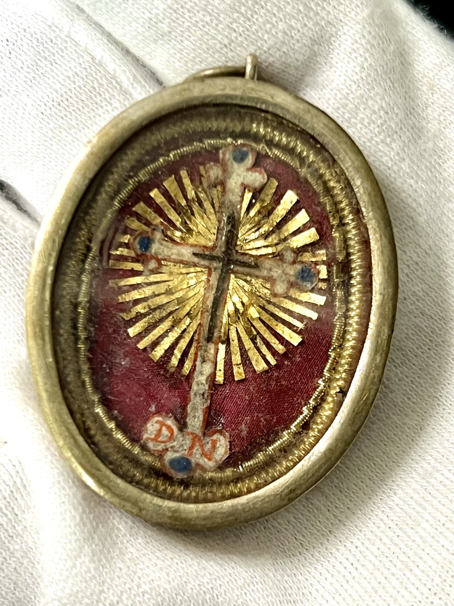Reliquaire de la Sainte Croix (Lignum Crucis) - XVIIIe siècle -photo-3