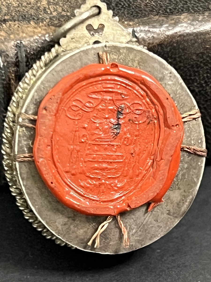 Reliquaire  « Lignum Sanctae Crucis » – Argent – XVIIIe siècle-photo-2