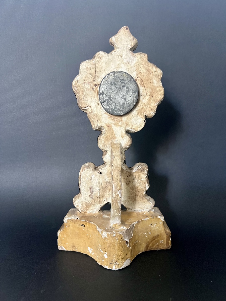 Reliquaire baroque de saint Camille de Lellis – XVIIIe siècle-photo-2