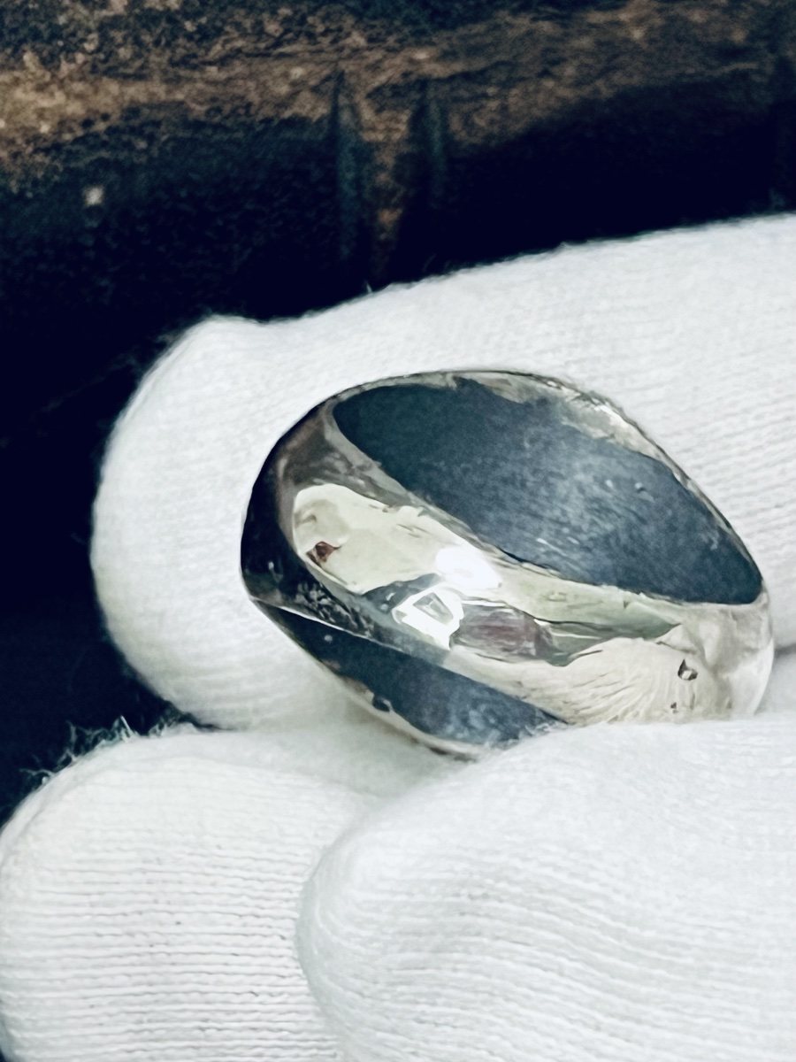 Bague cachet ecclésiastique en argent – Armoiries prélatices - XIXè-photo-3