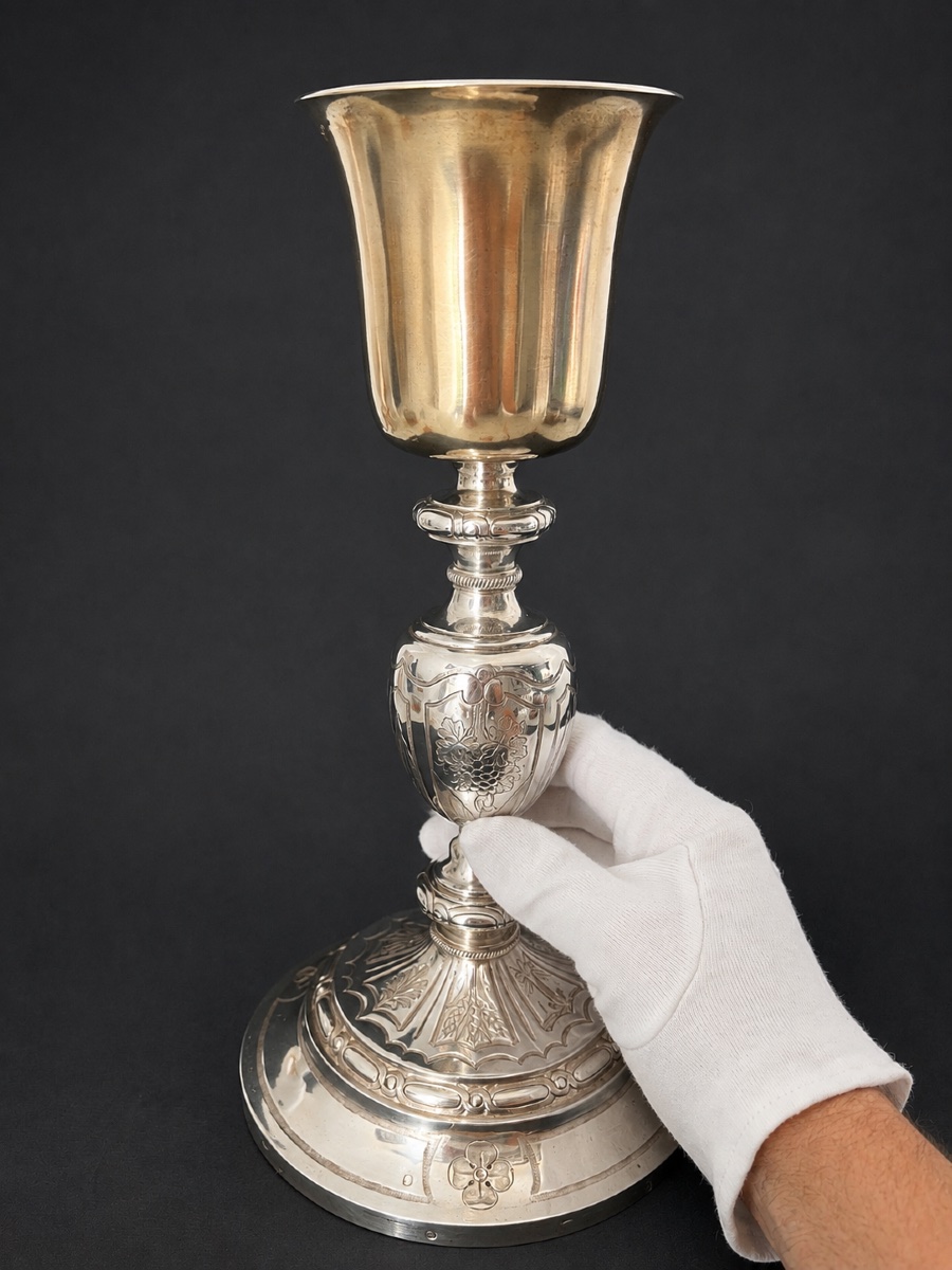 Silver Chalice, Restoration Period – Paris, 1819–1838-photo-2