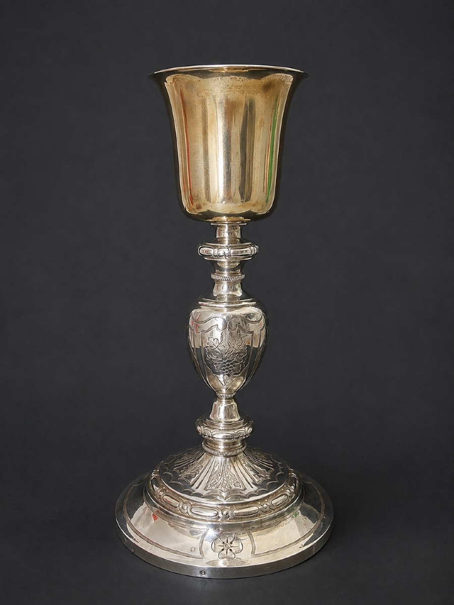 Silver Chalice, Restoration Period – Paris, 1819–1838