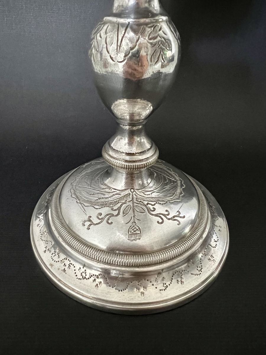 Solid Silver And Vermeil Ciborium – Martial Dejean – First Empire, Circa 1798–1809 – Paris-photo-1