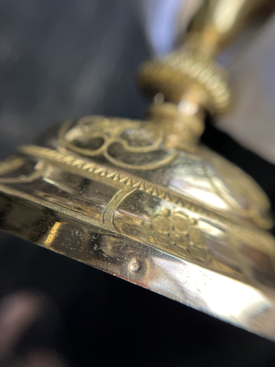 Vermeil Ciborium – Paris, 1846–1865 – Joseph-philippe-adolphe Dejean – Paris-photo-6