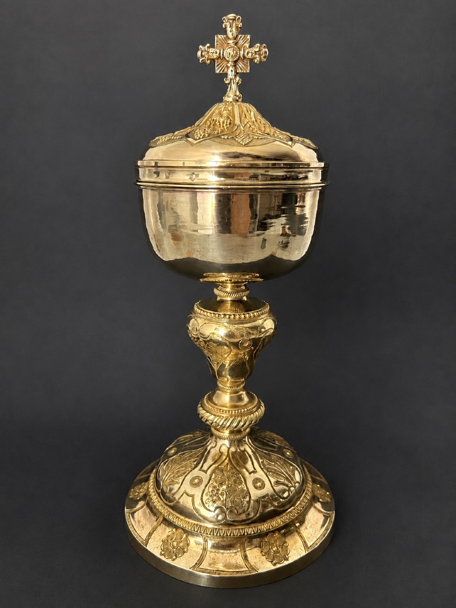 Vermeil Ciborium – Paris, 1846–1865 – Joseph-philippe-adolphe Dejean – Paris