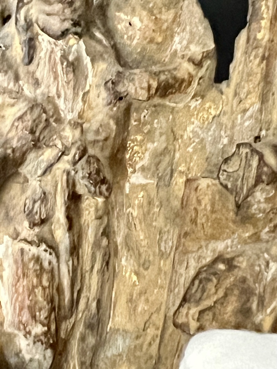 Fragment de retable – Le Christ devant Ponce Pilate – Fin XVe / début XVIe siècle-photo-1
