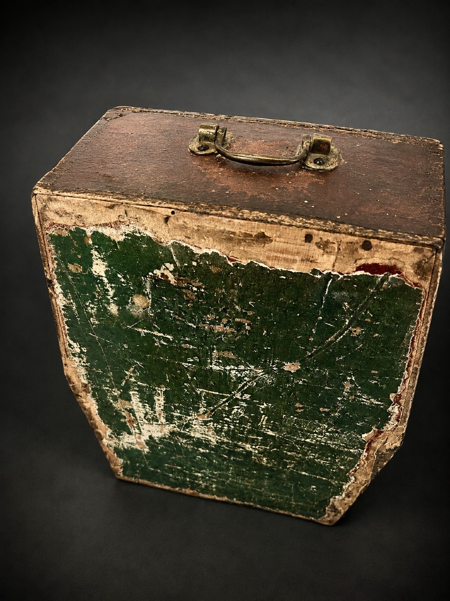 Leather Travel Case Bearing The Coat Of Arms Of A Cardinal-archbishop – 18th / Early 19th Century-photo-8