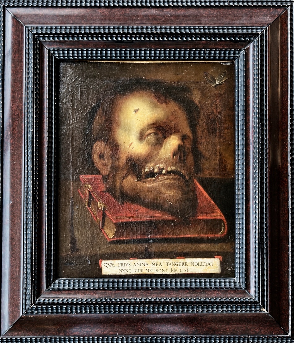 Attribué à Jacopo Ligozzi (1547-1627) – Memento Mori – Vanité, début XVIIe siècle-photo-2