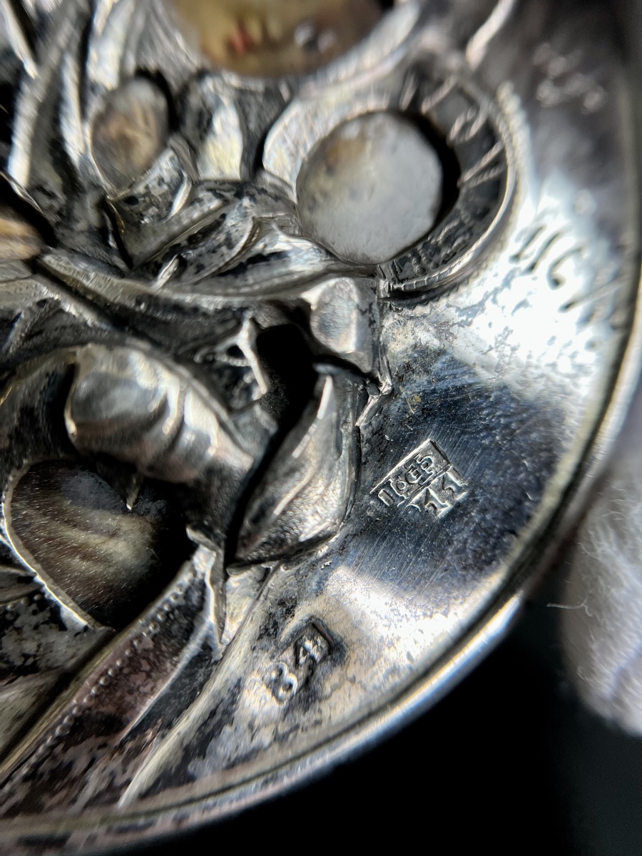Double-sided Russian Travel Icon In Silver, 84 Zolotniki – Early 19th Century-photo-5