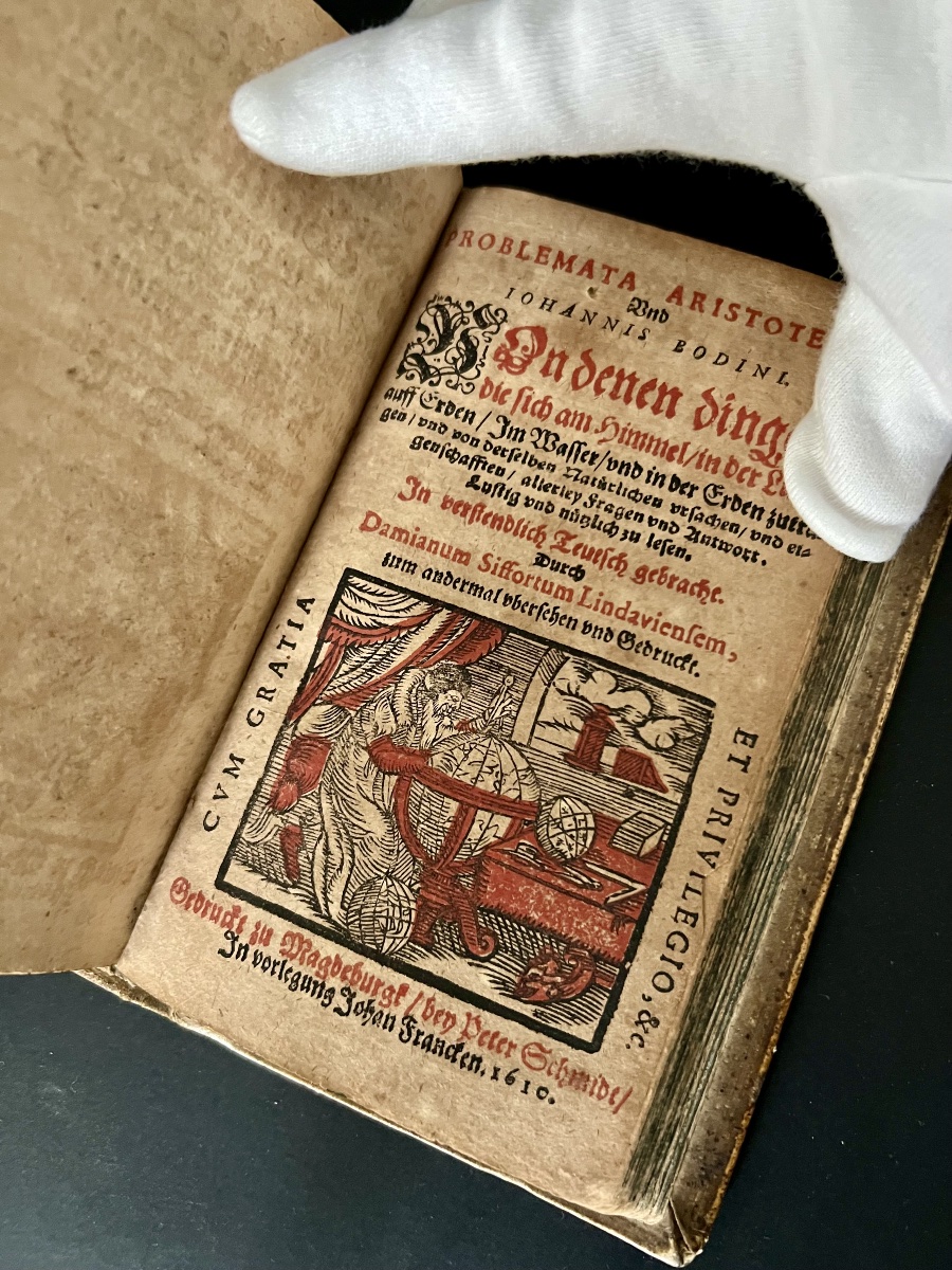 Christian Gerson – Der Juden Thalmud – Gera 1613 – Reliure estampée datée 1614-photo-5