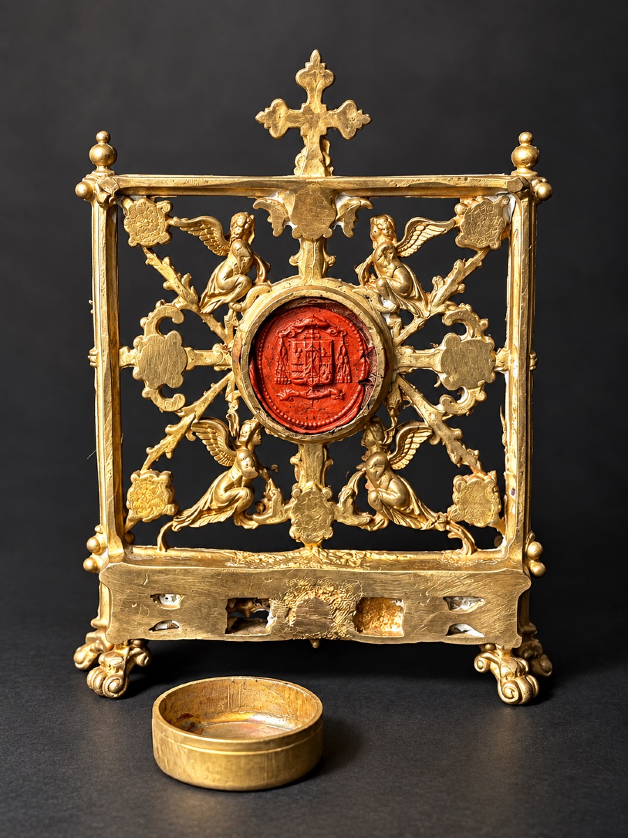 Reliquaire du Saint-Sépulcre – Italie, XVIIIe siècle-photo-3
