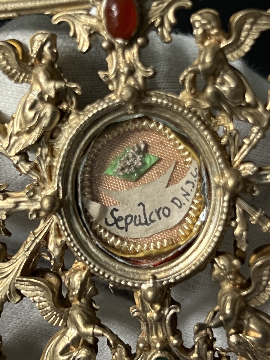 Reliquaire du Saint-Sépulcre – Italie, XVIIIe siècle-photo-2