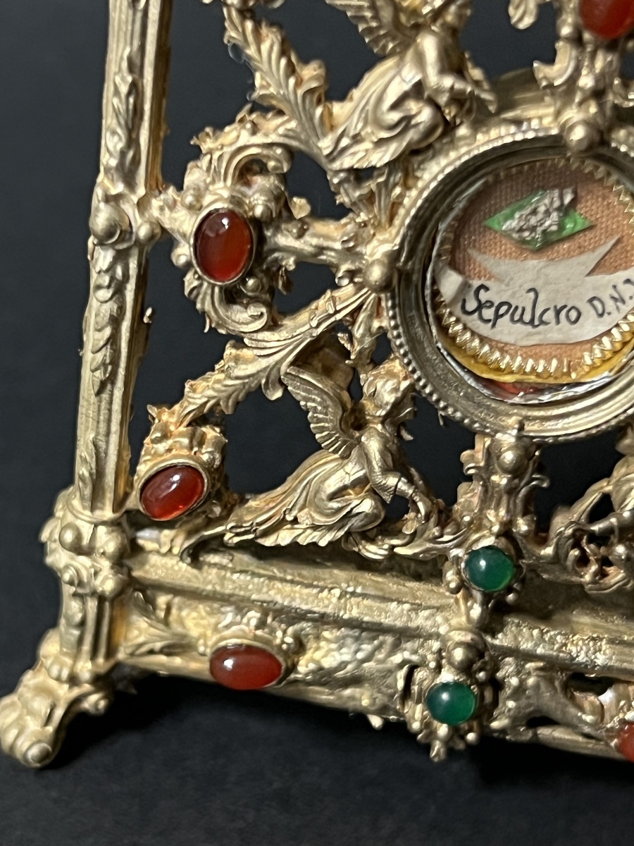 Reliquaire du Saint-Sépulcre – Italie, XVIIIe siècle-photo-4