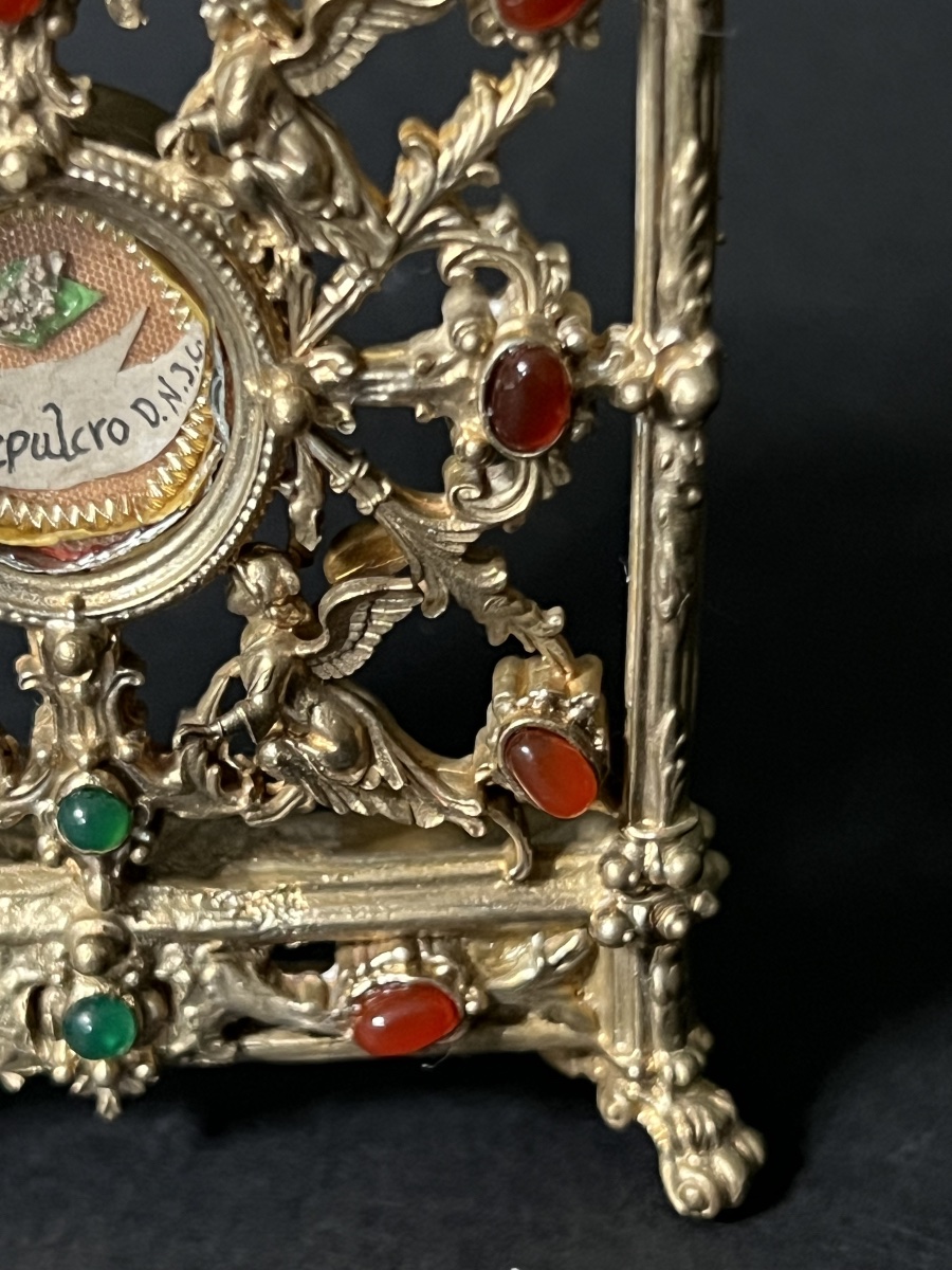 Reliquaire du Saint-Sépulcre – Italie, XVIIIe siècle-photo-5