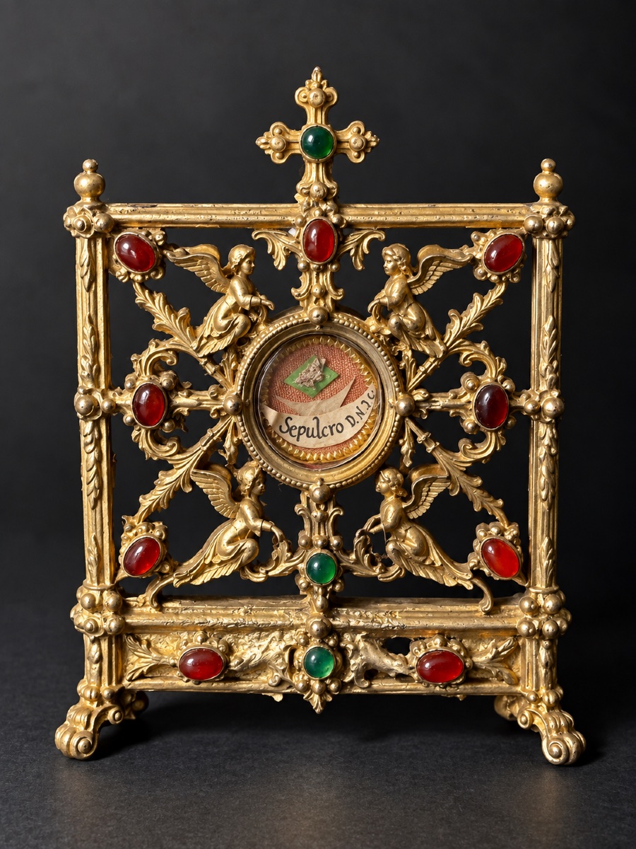 Reliquaire du Saint-Sépulcre – Italie, XVIIIe siècle