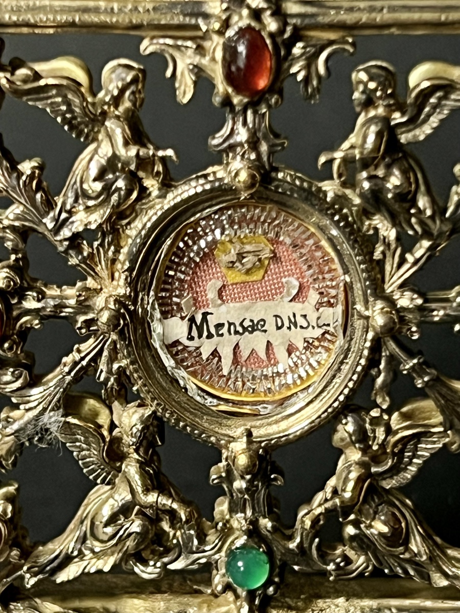 Reliquaire de la Sainte Table – Mensae D.N.J.C. – Italie, XVIIIe siècle-photo-1