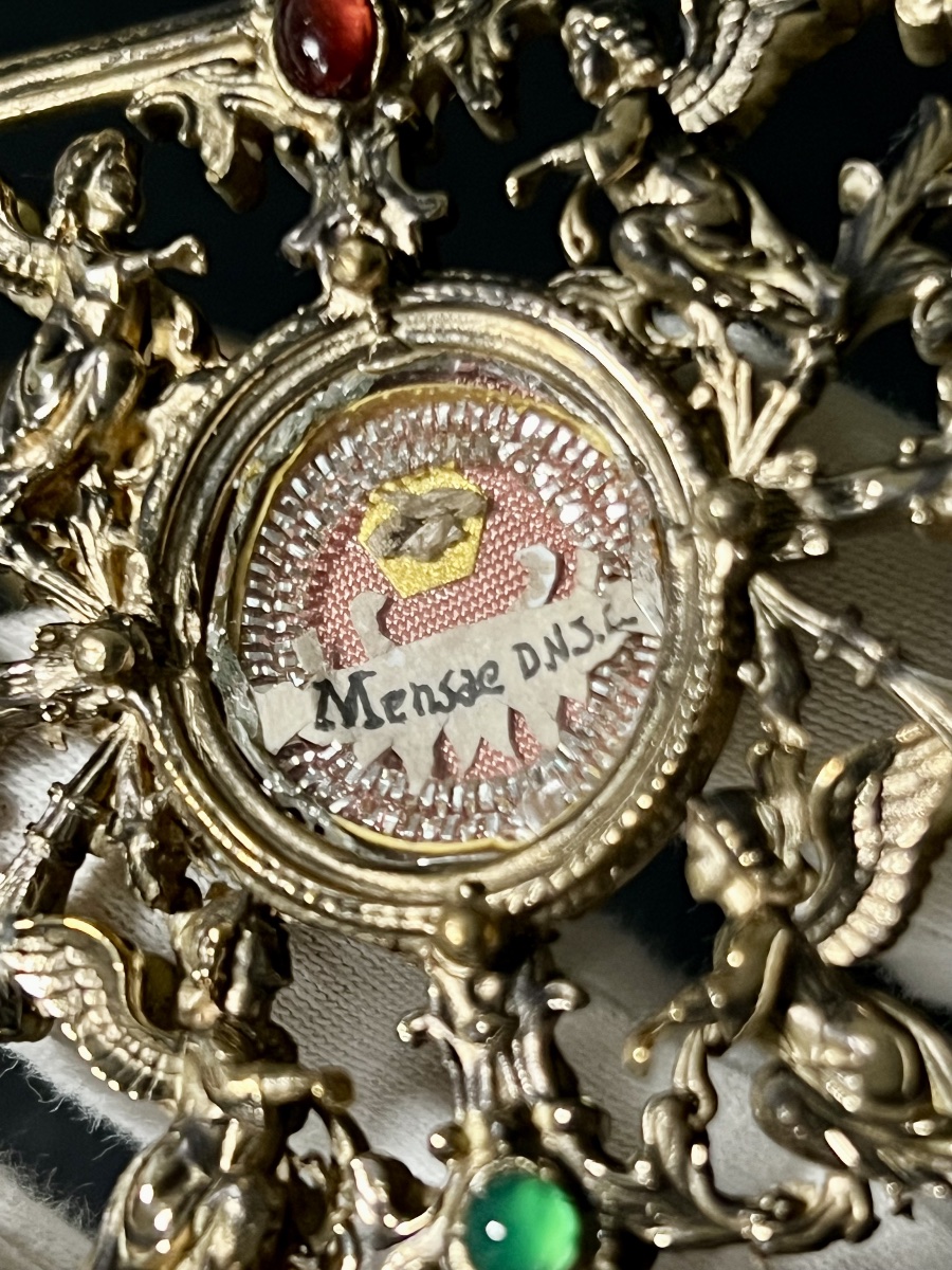 Reliquaire de la Sainte Table – Mensae D.N.J.C. – Italie, XVIIIe siècle-photo-2