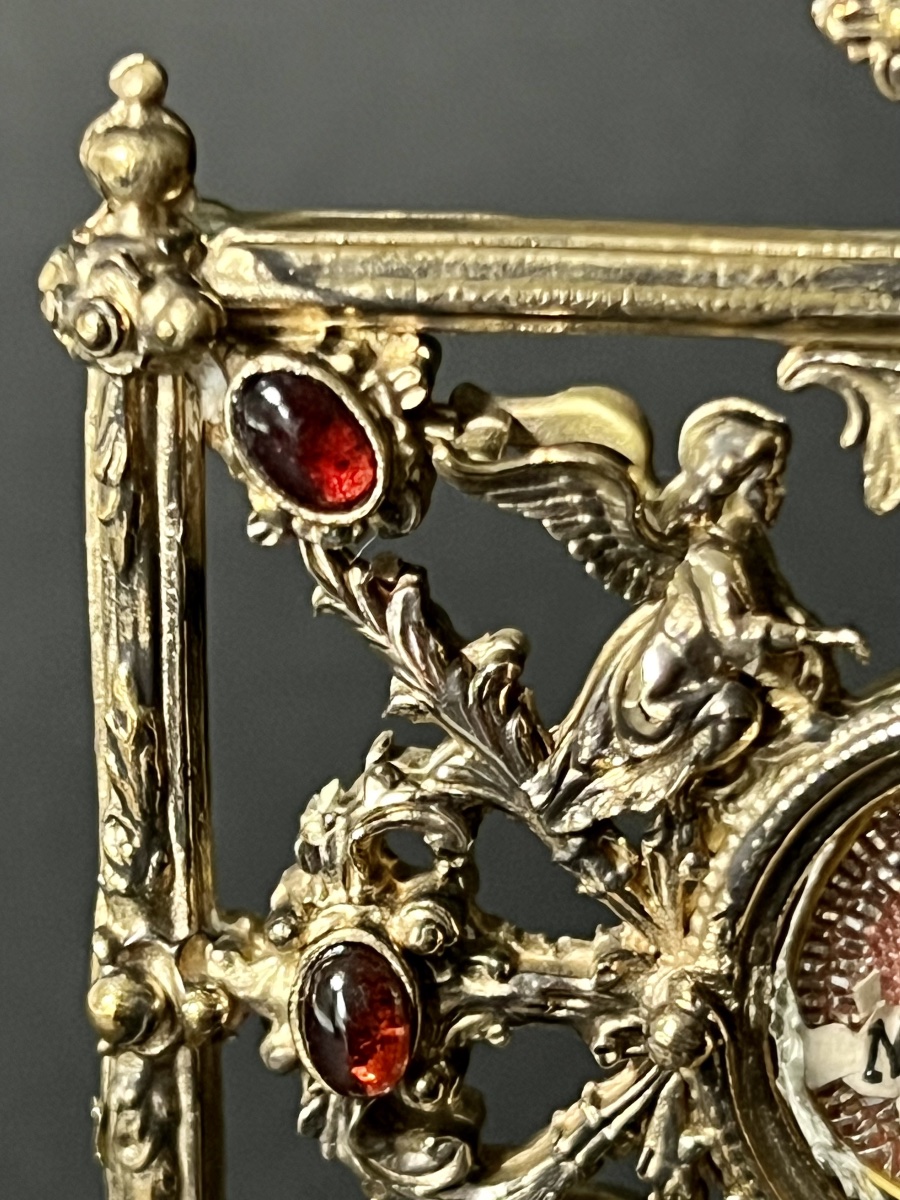 Reliquaire de la Sainte Table – Mensae D.N.J.C. – Italie, XVIIIe siècle-photo-4