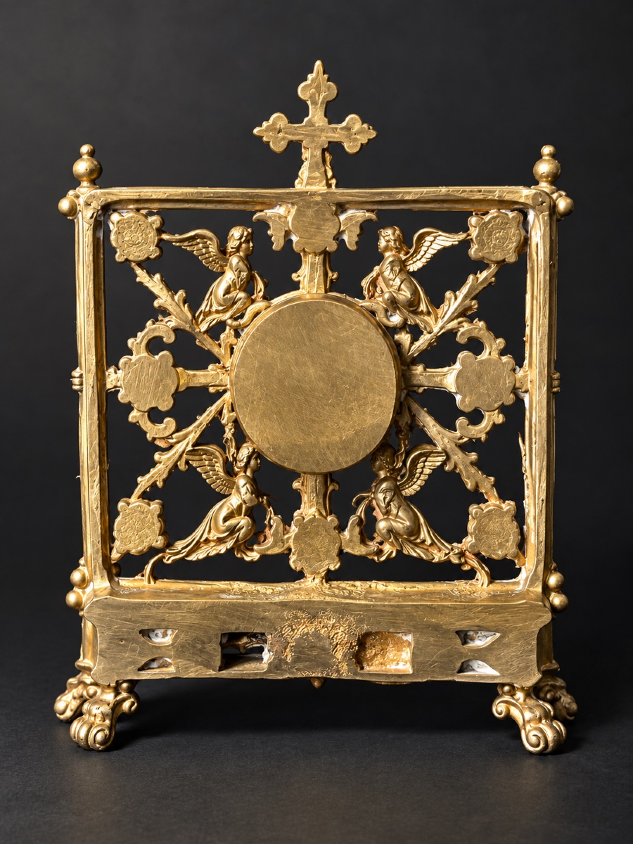 Reliquaire de la Sainte Tunique du Christ – Italie, XVIIIe siècle-photo-2