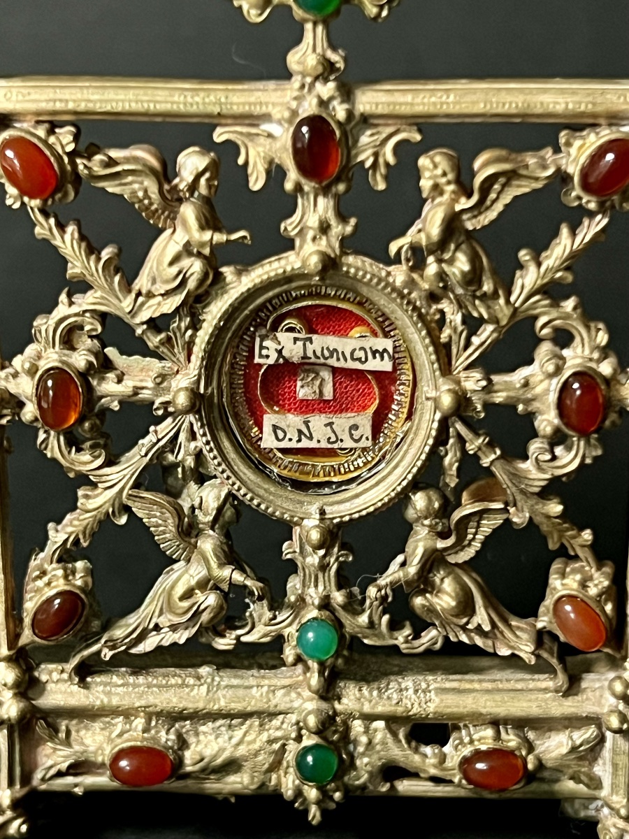 Reliquaire de la Sainte Tunique du Christ – Italie, XVIIIe siècle-photo-1