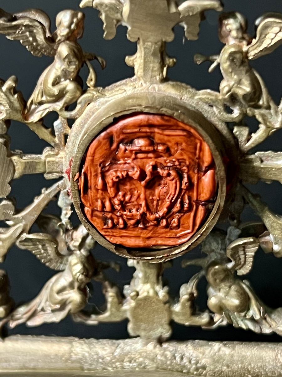 Reliquaire de la Sainte Tunique du Christ – Italie, XVIIIe siècle-photo-3