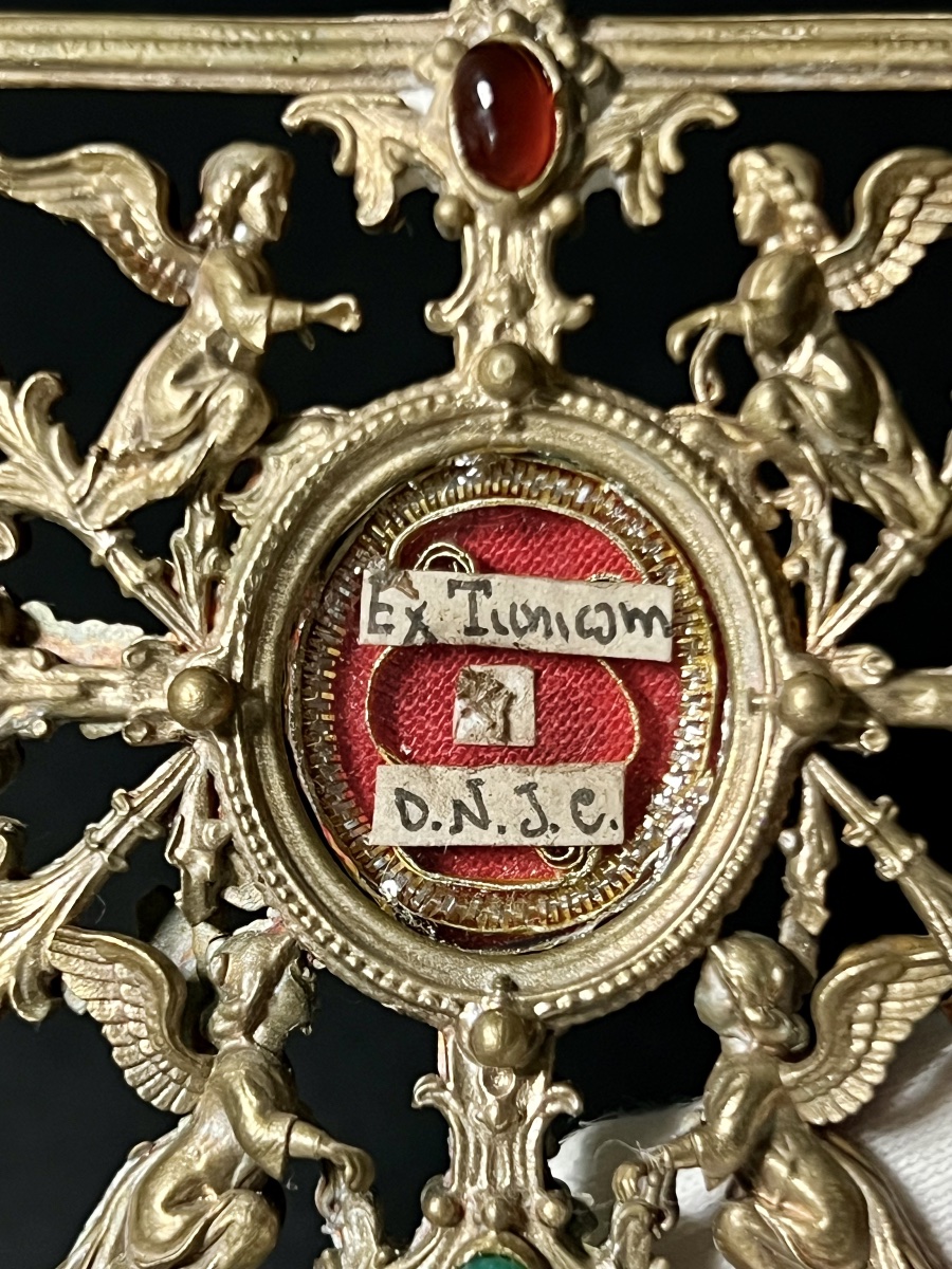 Reliquaire de la Sainte Tunique du Christ – Italie, XVIIIe siècle-photo-4