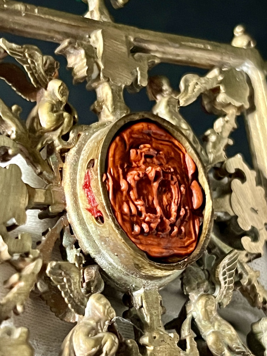 Reliquaire de la Sainte Tunique du Christ – Italie, XVIIIe siècle-photo-7