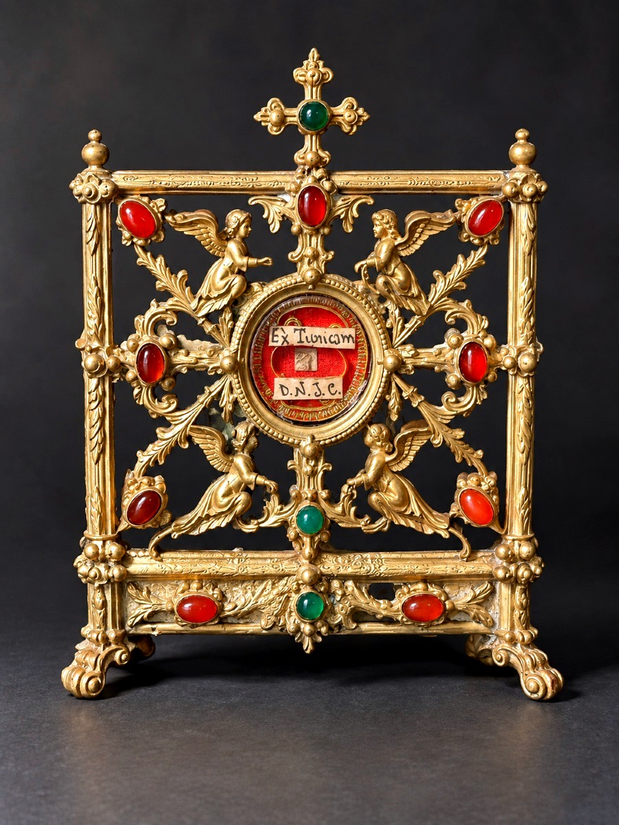 Reliquaire de la Sainte Tunique du Christ – Italie, XVIIIe siècle