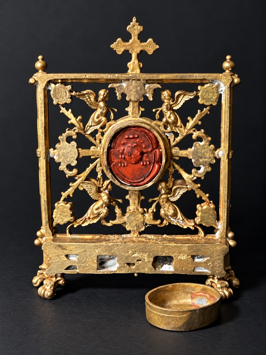 Reliquary Of The Sponge Of Christ's Passion – Italy, 18th Century-photo-3