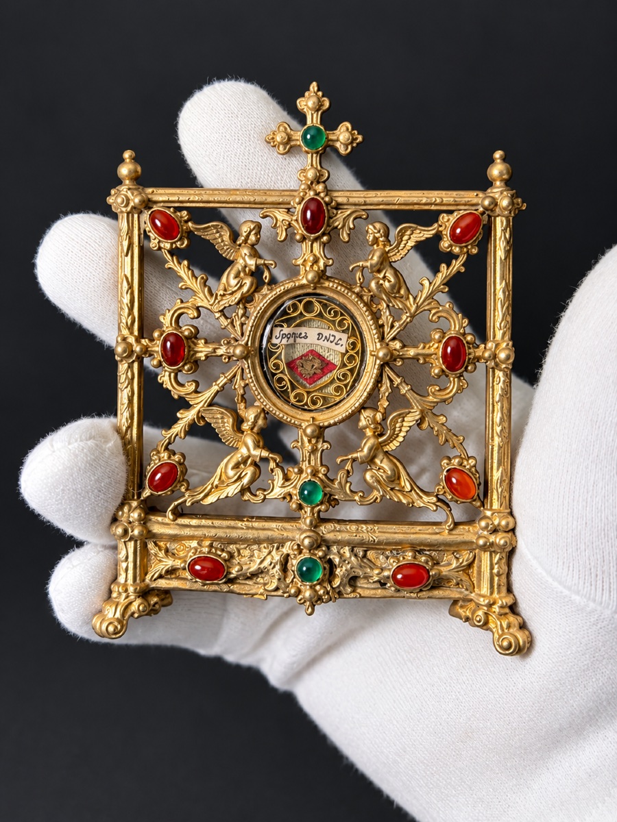 Reliquary Of The Sponge Of Christ's Passion – Italy, 18th Century-photo-4