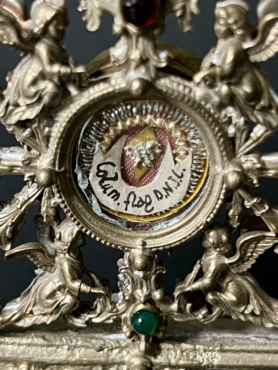  Reliquaire de la Colonne de la Flagellation du Christ – Italie, XVIIIe siècle-photo-2