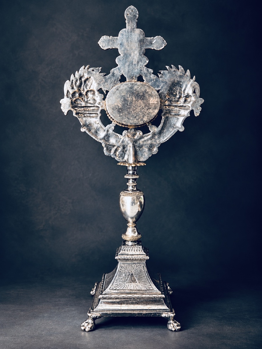 Reliquaire de saint Jean Népomucène  – XVIIIe siècle-photo-2