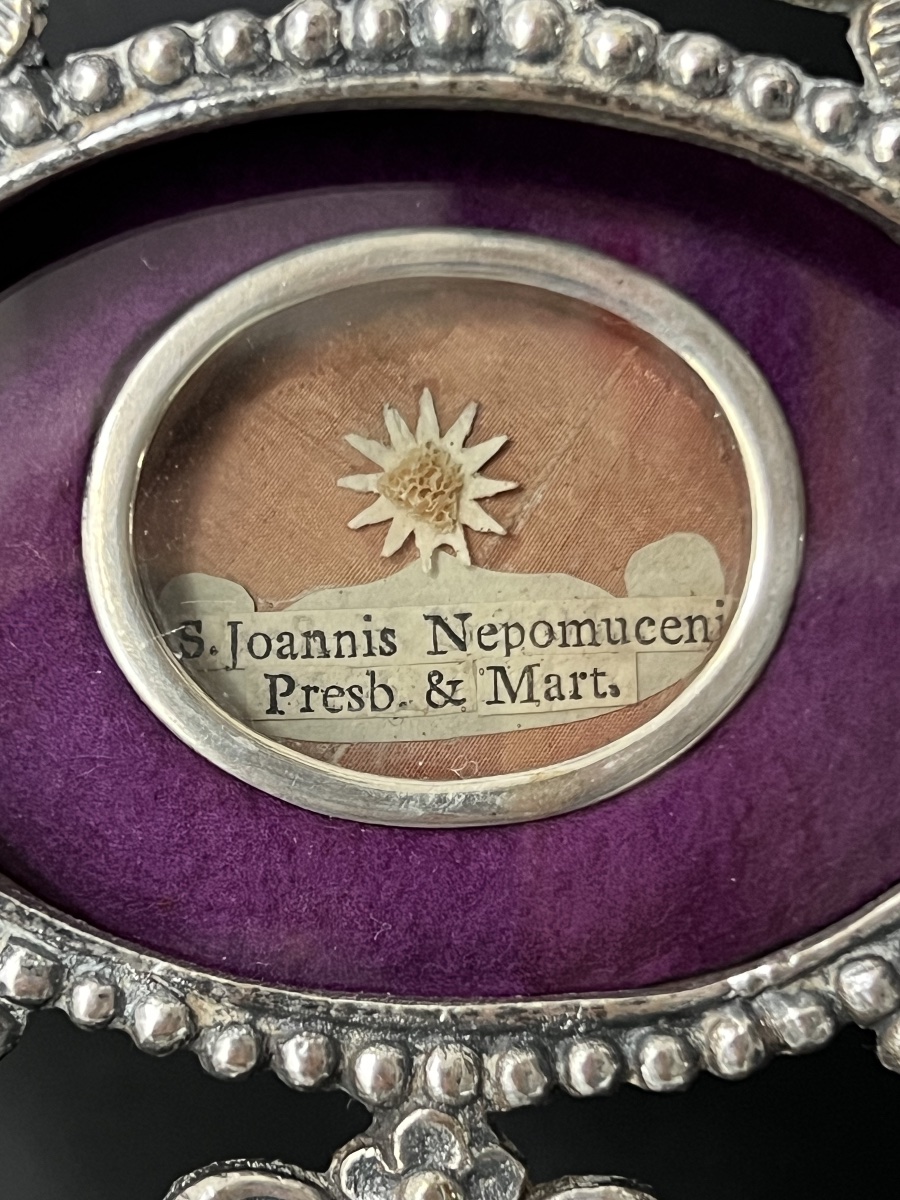 Reliquaire de saint Jean Népomucène  – XVIIIe siècle-photo-2