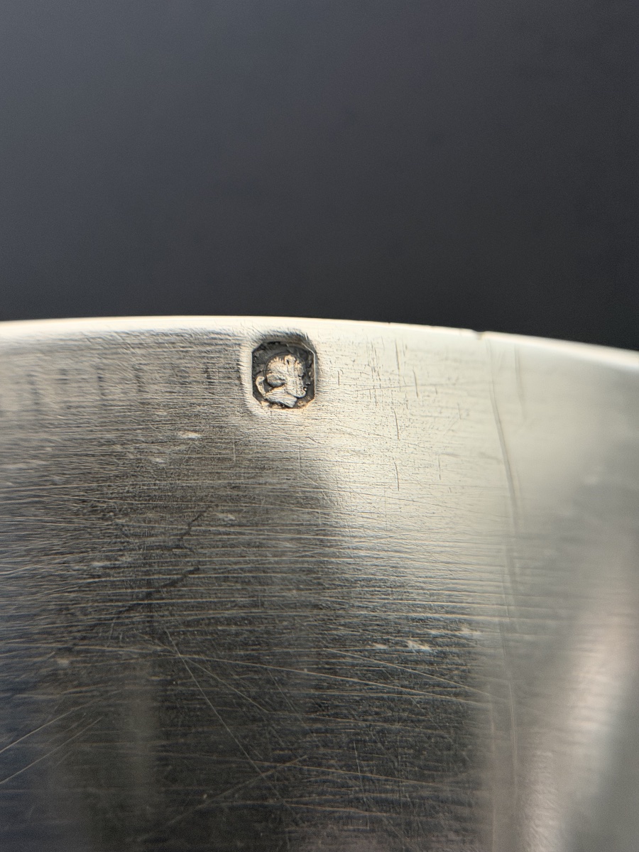 Solid Silver And Vermeil Chalice-photo-6