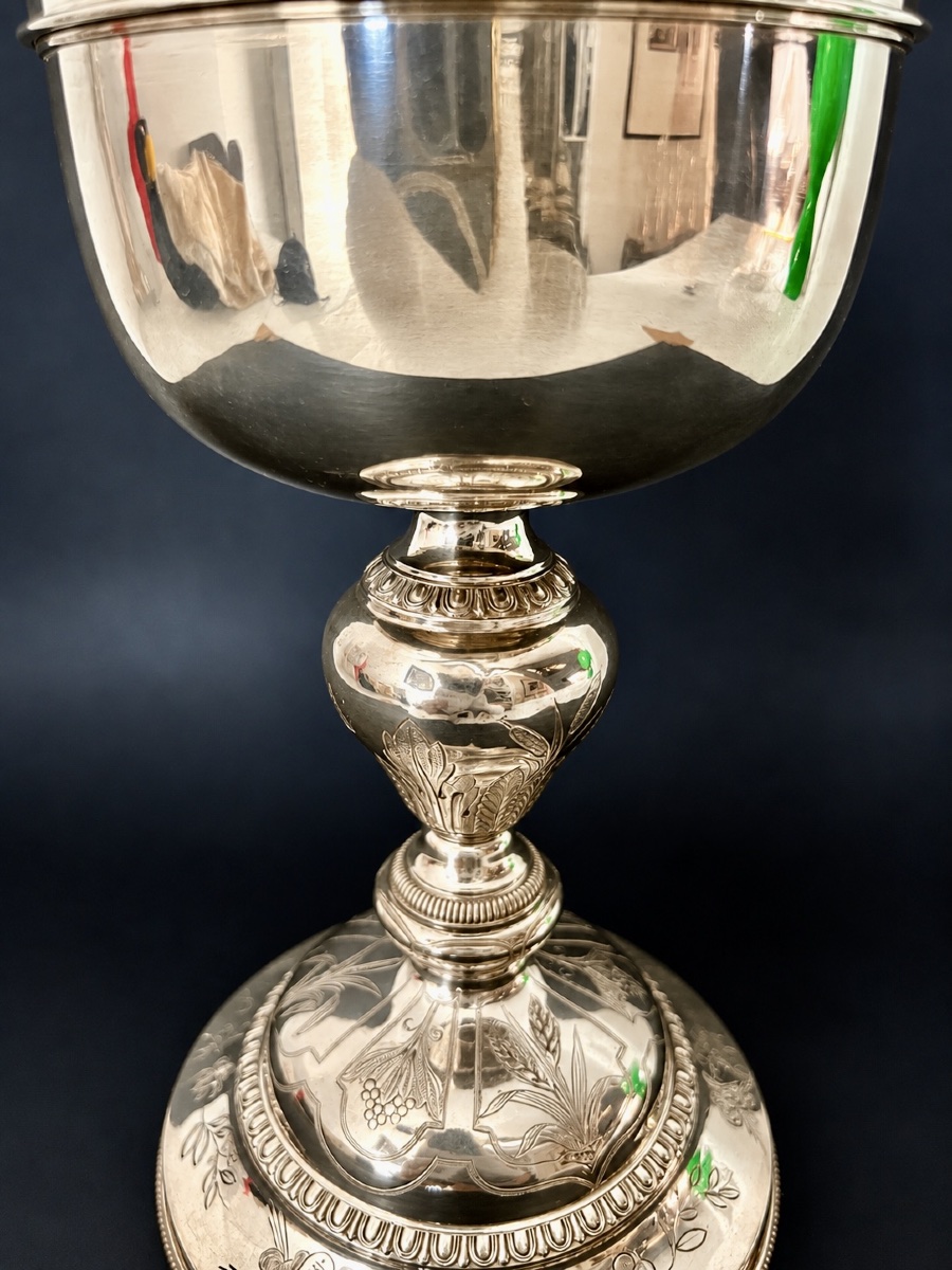 Silver And Vermeil Ciborium – Martin & Dejean – Paris, 1837–1846-photo-2
