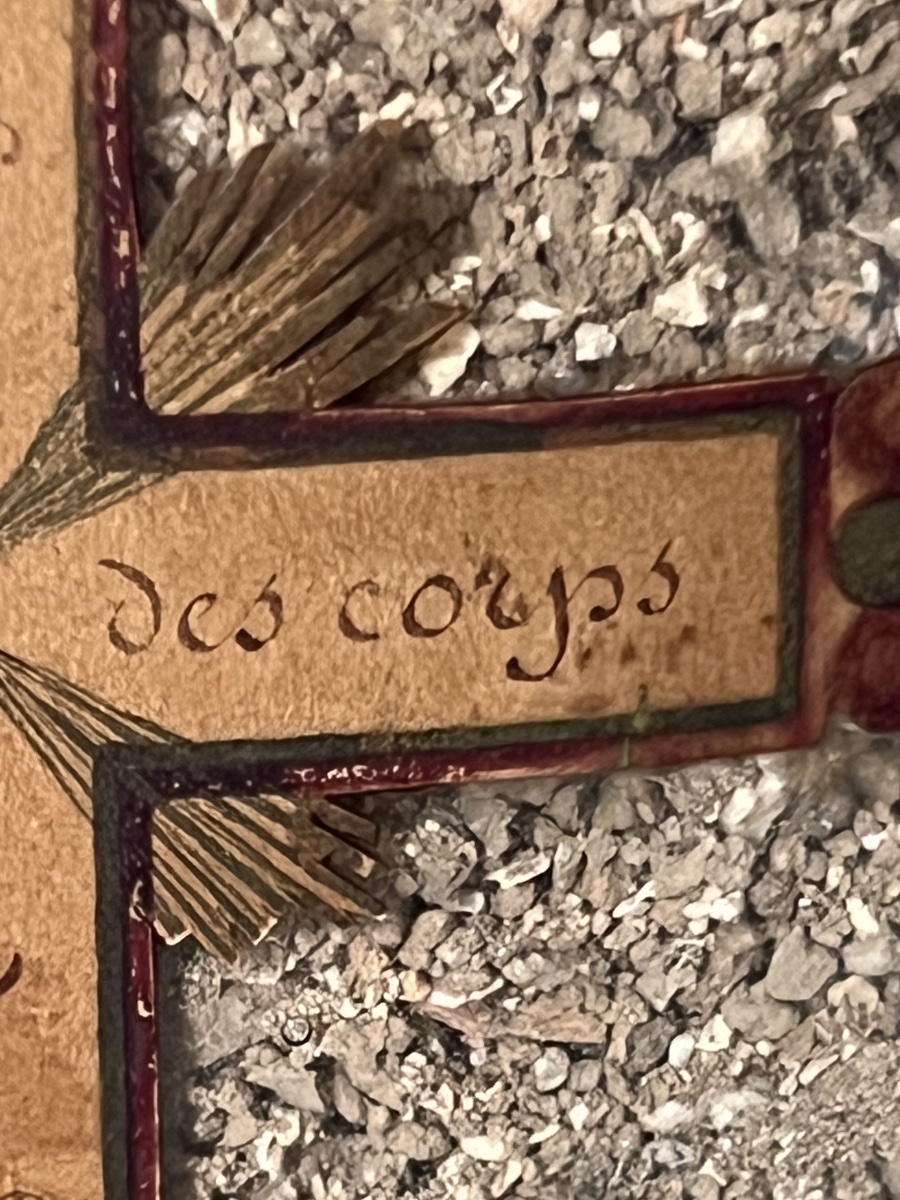 Rare paire de grands reliquaires des catacombes romaines – reliques extraites en 1661-photo-4