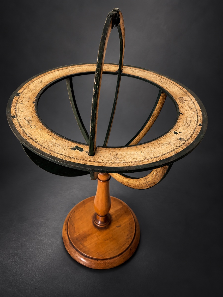 Sphère armillaire ptolémaïque – attribuée à Félix Delamarche – Paris, vers 1820-1835-photo-2