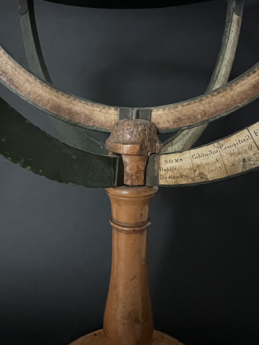 Sphère armillaire ptolémaïque – attribuée à Félix Delamarche – Paris, vers 1820-1835-photo-7