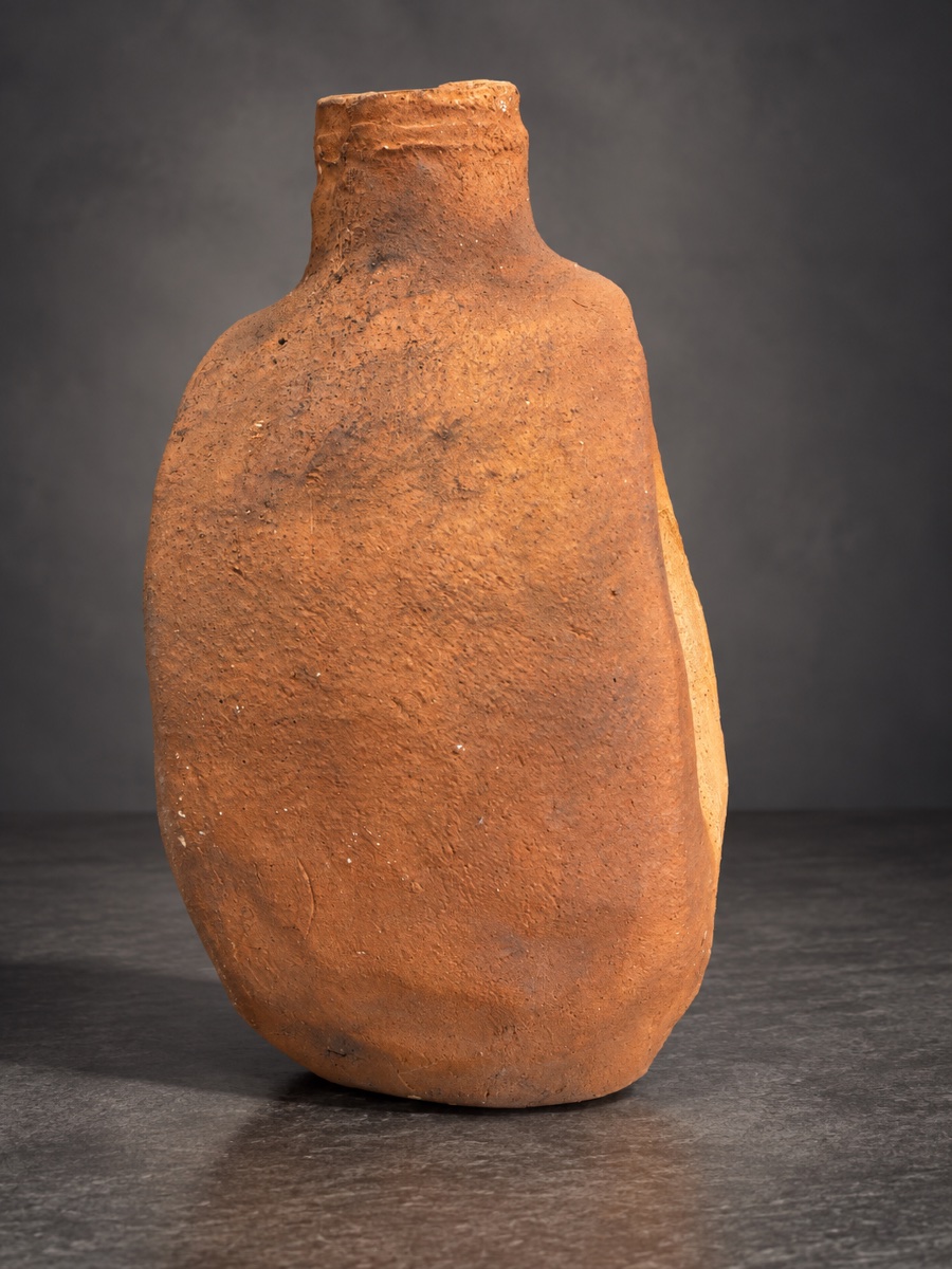 Jean-Michel Folon (1934–2005) – Calabash – Vase en terre cuite – Modèle n° 16A-photo-3