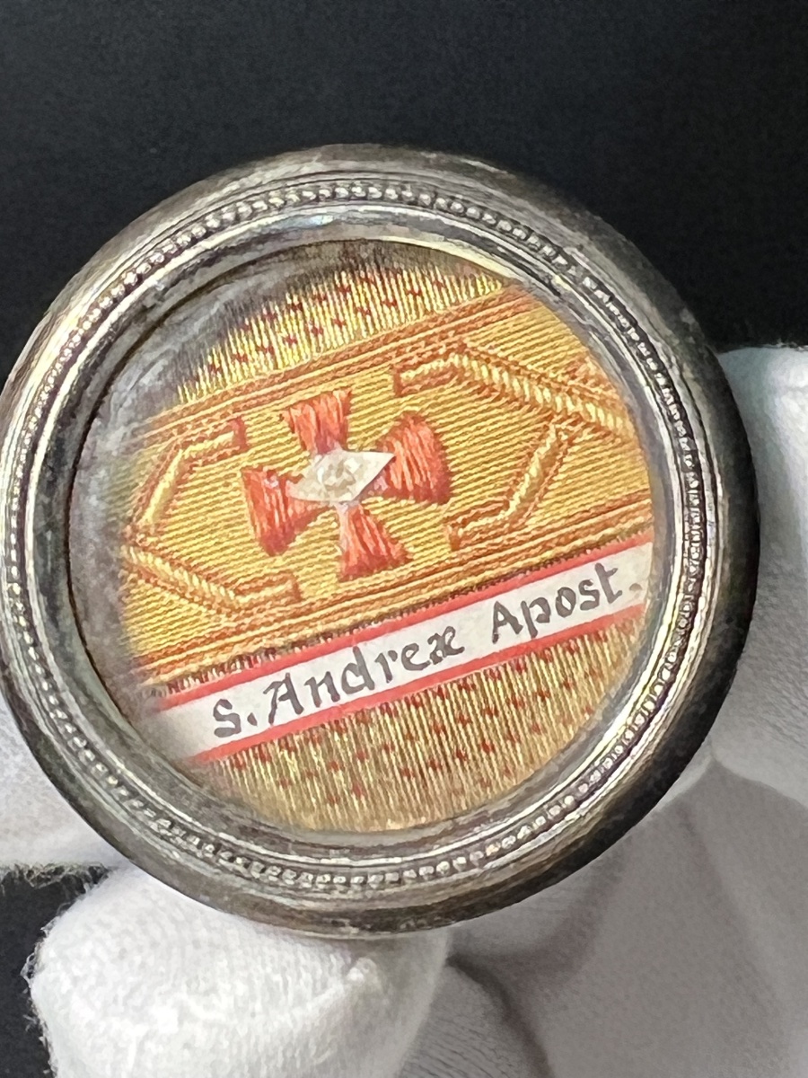 Sealed Reliquary Case Of Saint Andrew The Apostle – 19th Century-photo-4