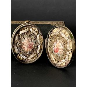 Reliquaire Sainte Vierge et Martyres - XIXē - Italie