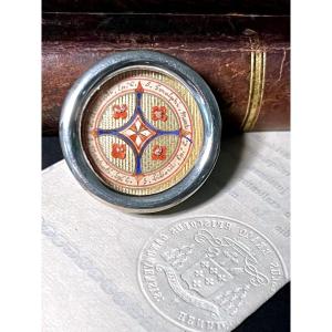 Teca-type Reliquary With Authentic Episcopal Seal – Ghent, 1864