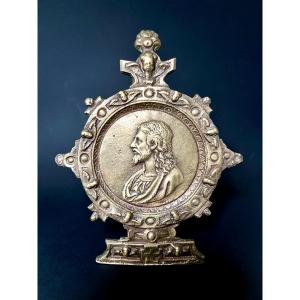 Bronze Kiss Of Peace – Burgos, Circa 1570 – Model By Bernardino De Napoles