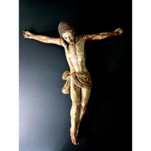 Polychrome Wooden Corpus Christi — 16th Century — Flanders