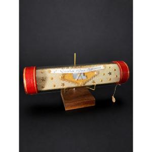 Sealed Tubular Reliquary - Saint Paula Of Rome - Certificate 1881
