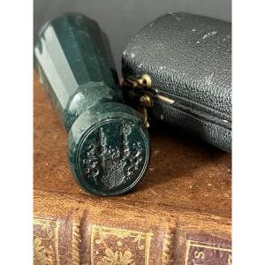 Blood Jasper Heraldic Seal, 19th Century