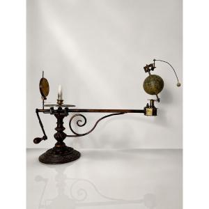 Lunarium (Tellurium) mécanique – Jan Felkl & fils – Roztoky près de Prague – XIXe siècle