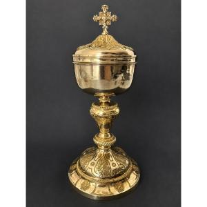 Ciboire en vermeil – Paris, 1846-1865 – Joseph-Philippe-Adolphe Dejean - Paris