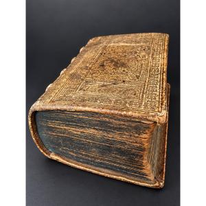 Christian Gerson – The Jewish Talmud – Gera 1613 – Embossed Binding Dated 1614