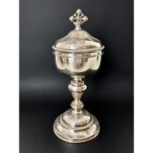 Silver And Vermeil Ciborium – Martin & Dejean – Paris, 1837–1846